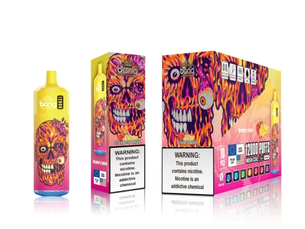 Bang Box 12000 Puffs 0% 2% 3% 5% Никотиновый перезаряжаемый одноразовый вейп оптом - HelpVape - 12