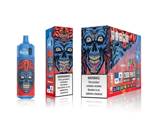 Bang Box 12000 Puffs 0% 2% 3% 5% Никотиновый перезаряжаемый одноразовый вейп оптом - HelpVape - 10