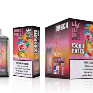 Bang King 15000 Puffs 0% 2% 3% 5% Nikotin újratölthető eldobható Vape nagykereskedés - HelpVape - 24