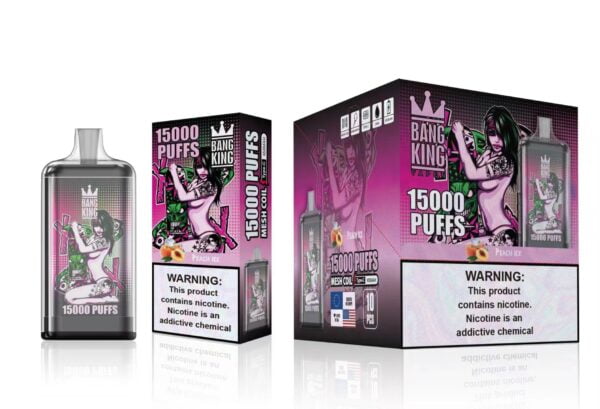 Bang King 15000 Puffs 0% 2% 3% 5% Nikotin újratölthető eldobható Vape nagykereskedés - HelpVape - 8