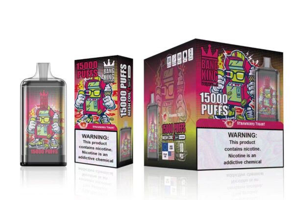 Bang King 15000 Puffs 0% 2% 3% 5% Nikotin újratölthető eldobható Vape nagykereskedés - HelpVape - 14