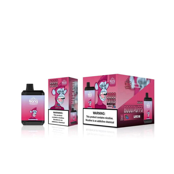 Bang King 8000 Puffs 0% 2% 3% 5% Никотиновый одноразовый вейп оптом - HelpVape - 16