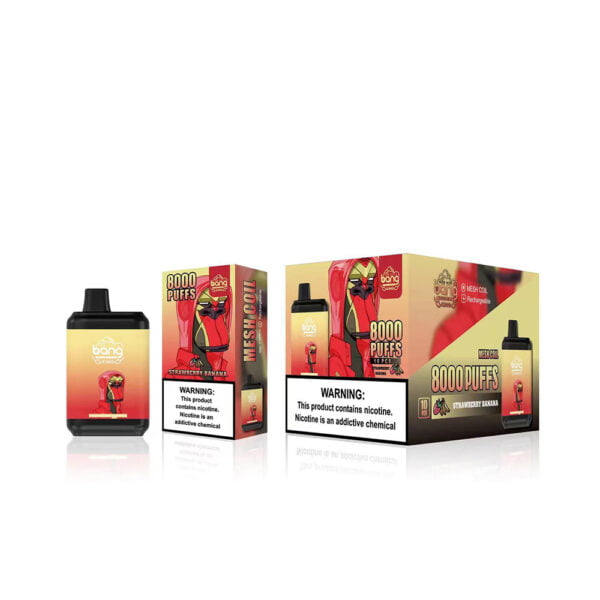 Bang King 8000 Puffs 0% 2% 3% 5% Никотиновый одноразовый вейп оптом - HelpVape - 17