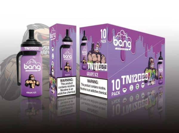 Bang Tn 12000 Puffs 0% 2% 3% 5% Nikotin Eldobható Vape eredeti E Cigaretta Nagyker - HelpVape - 10