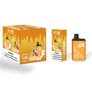 ELF BOX 5500 Одноразовый вейп 5500 Puffs Аутентичная ручка для электронных сигарет оптом - HelpVape - 12