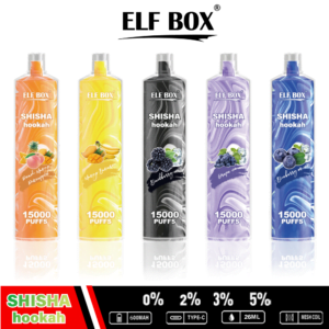 ELF BOX LS15000 Puff Shisha Vízipipa 0% 2% 5% Nikotinos Újratölthető Eldobható Vape Nagyker - HelpVape - 18