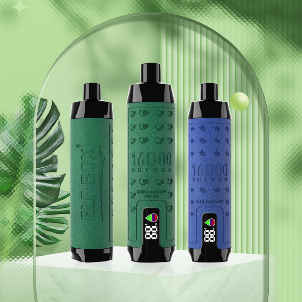 ELF BOX SHISHA 16000 Puffs 0%/2%/3%/5% Nikotynowy akumulator jednorazowy Vape Hurt - HelpVape - 1