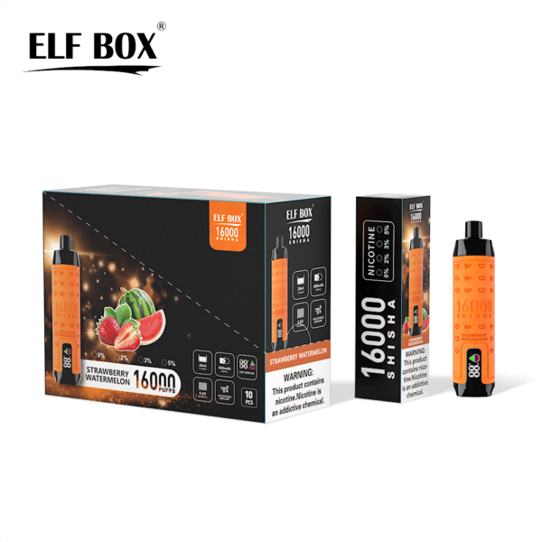 ELF BOX SHISHA 16000 Puffs 0%/2%/3%/5% Nikotynowy akumulator jednorazowy Vape Hurt - HelpVape - 5