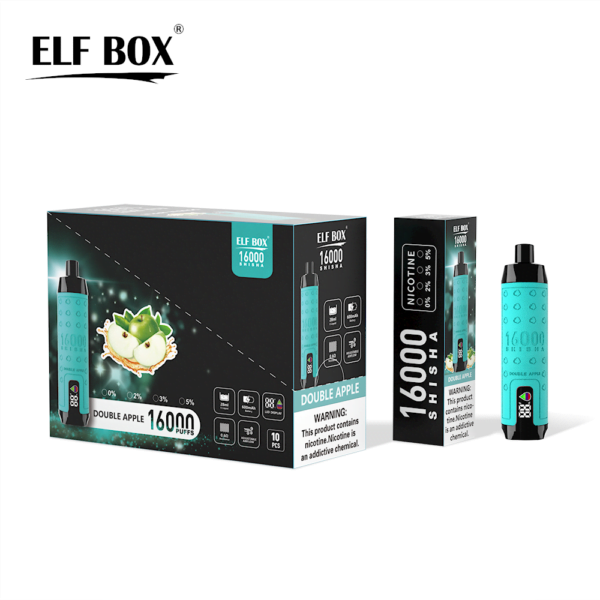 ELF BOX SHISHA 16000 Puffs 0%/2%/3%/5% Nikotynowy akumulator jednorazowy Vape Hurt - HelpVape - 11