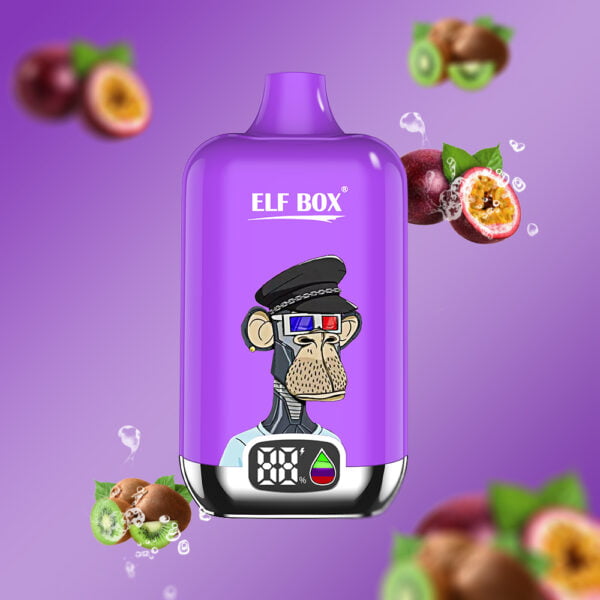 ELF doboz digitális 12000 puff 0% 2% 3% 5% Nikotin LED kijelző Eldobható Vape Nagyker - HelpVape - 8