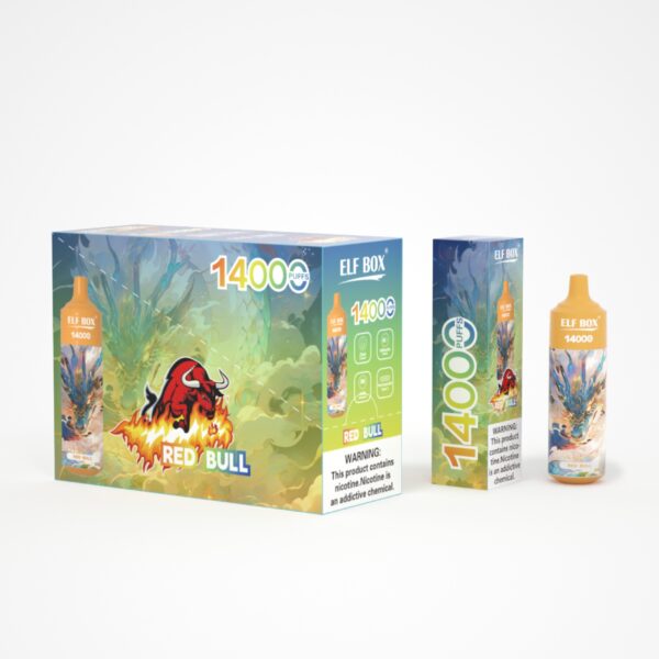ELF BOX 14000 Puffs 0%/2%/3%/5% Никотиновый перезаряжаемый одноразовый вейп оптом - HelpVape - 4