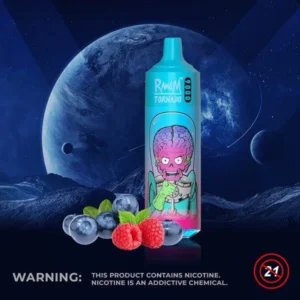 RandM Tornado 9000 Puffs 0% 2% 3% 5% Nikotin eldobható Vape nagykereskedés - HelpVape - 13