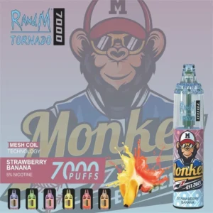 RandM Tornado 7000 Puffs 0% 2% 3% 5% Nikotinový jednorázový vape velkoobchod - HelpVape - 11