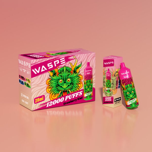 WASPE 12000 PUFFS 0% 2% 3% 5% Nicotine Disposable Vape Wholesale - HelpVape - 6