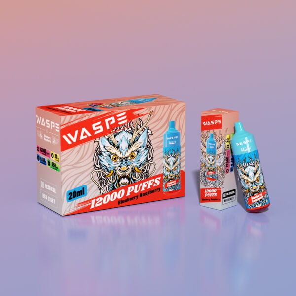 WASPE 12000 PUFFS 0% 2% 3% 5% Nicotine Disposable Vape Wholesale - HelpVape - 13