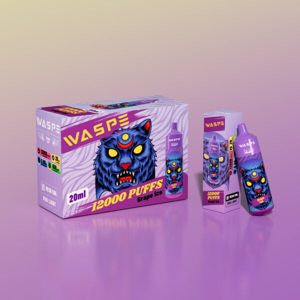 WASPE 12000 PUFFS 0% 2% 3% 5% Nicotine Disposable Vape Wholesale - HelpVape - 15
