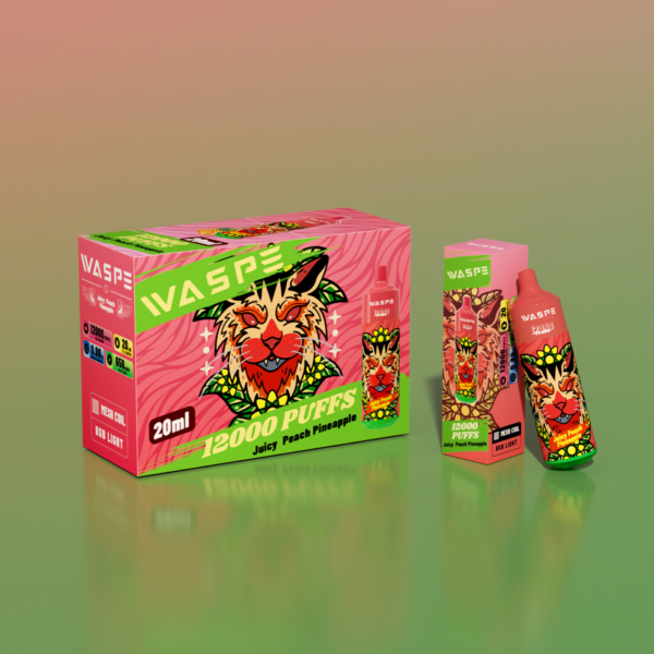 WASPE 12000 PUFFS 0% 2% 3% 5% Nicotine Disposable Vape Wholesale - HelpVape - 2