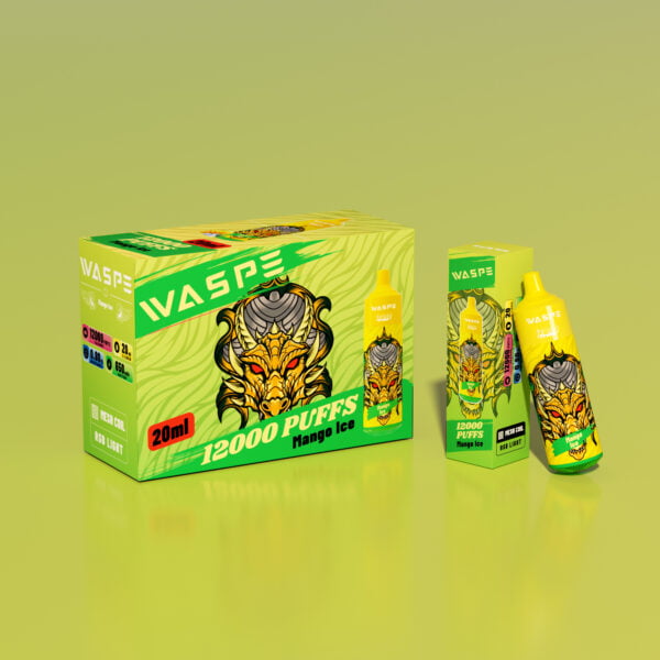 WASPE 12000 PUFFS 0% 2% 3% 5% Nicotine Disposable Vape Wholesale - HelpVape - 4