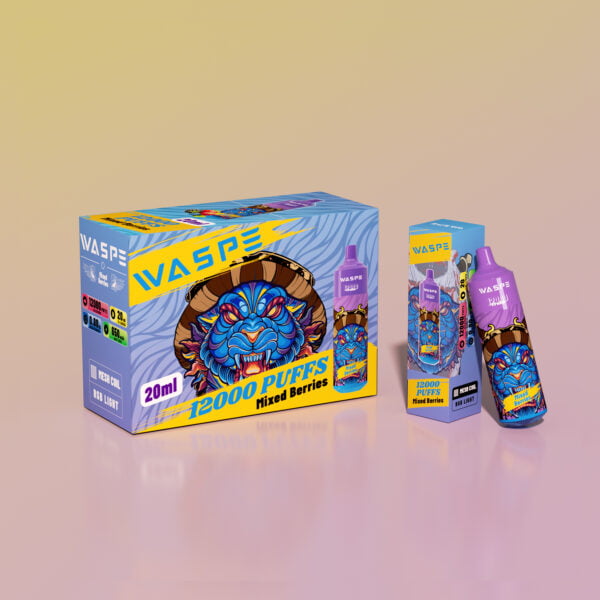 WASPE 12000 PUFFS 0% 2% 3% 5% Nicotine Disposable Vape Wholesale - HelpVape - 5