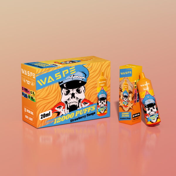WASPE 12000 PUFFS 0% 2% 3% 5% Nicotine Disposable Vape Wholesale - HelpVape - 7