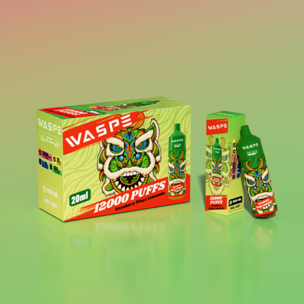 WASPE 12000 PUFFS 0% 2% 3% 5% Nicotine Disposable Vape Wholesale - HelpVape - 8