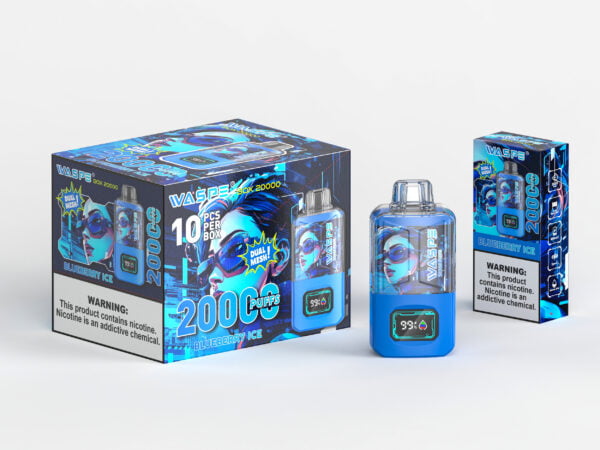 WASPE 20000 PUFFS Dual Mesh Box 0% 2% 3% 5% Nicotine Wegwerp Vape Groothandel - HelpVape - 7