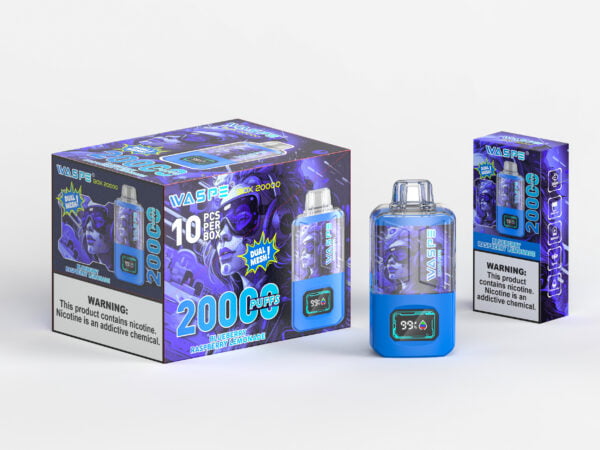 WASPE 20000 PUFFS Dual Mesh Box 0% 2% 3% 5% Nicotine Wegwerp Vape Groothandel - HelpVape - 8
