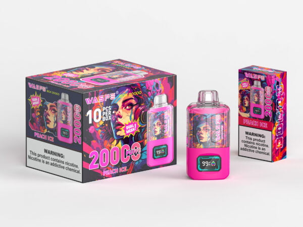 WASPE 20000 PUFFS Dual Mesh Box 0% 2% 3% 5% Nicotine Wegwerp Vape Groothandel - HelpVape - 11