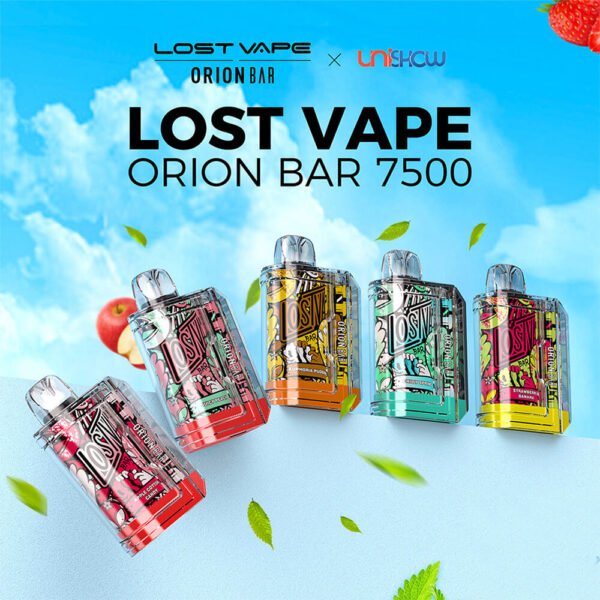 Lost Vape Orion Bar 7500 Puffs 5% Nicotine Rechargeable Disposable Vape Wholesale - HelpVape - 1
