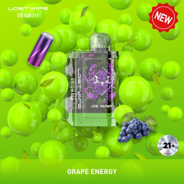 Lost Vape Orion Bar 7500 Puffs 5% Nicotine Rechargeable Disposable Vape Wholesale - HelpVape - 14