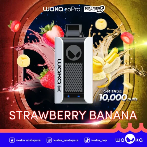WAKA soPro PA10000 18 mg / ml nicotine wegwerpvape - 10000 trekjes groothandel - HelpVape - 2