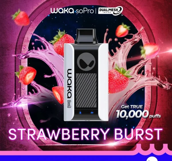 WAKA soPro PA10000 18 mg / ml nicotine wegwerpvape - 10000 trekjes groothandel - HelpVape - 3