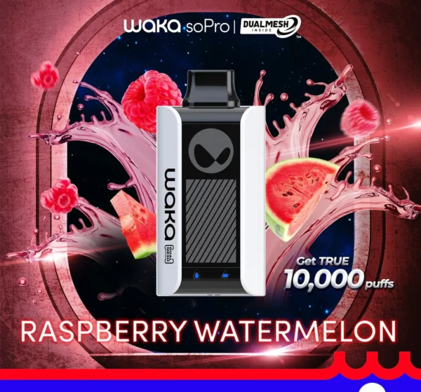 WAKA soPro PA10000 18 mg / ml nicotine wegwerpvape - 10000 trekjes groothandel - HelpVape - 5