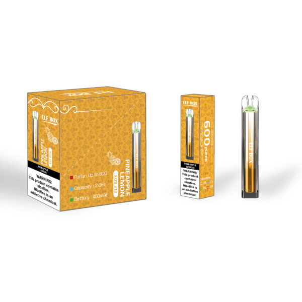 ELF BOX 600 Puffs 2% Никотиновая одноразовая вейп-ручка оптом - HelpVape - 4