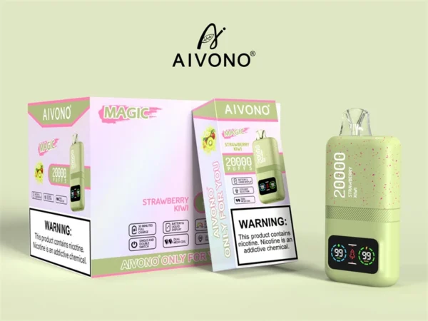 AIVONO 20000 Rookwolken Dual Mesh 0% 2% 3% 5% Oplaadbare wegwerpvapes-pen met laag nicotinegehalte in bulk Koop groothandel - HelpVape - 5
