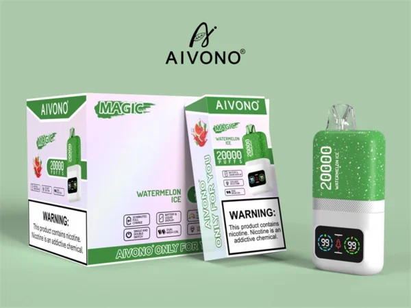 AIVONO 20000 Rookwolken Dual Mesh 0% 2% 3% 5% Oplaadbare wegwerpvapes-pen met laag nicotinegehalte in bulk Koop groothandel - HelpVape - 1