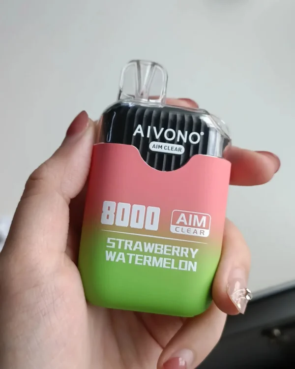 AIVONO AIM CLEAR 8000 Puffs 0% 2% 5% Перезаряжаемые одноразовые ручки для электронных сигарет с низким содержанием никотина, оптовая покупка оптом - HelpVape - 1