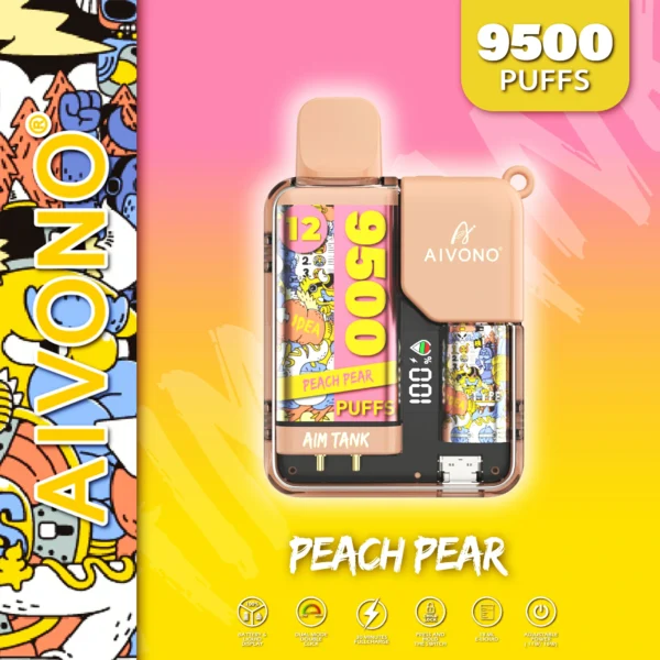AIVONO AIM TANK 9500 Puffs 0% 2% 3% 5% Vapes desechables recargables con bajo contenido de nicotina Compra a granel - HelpVape - 10