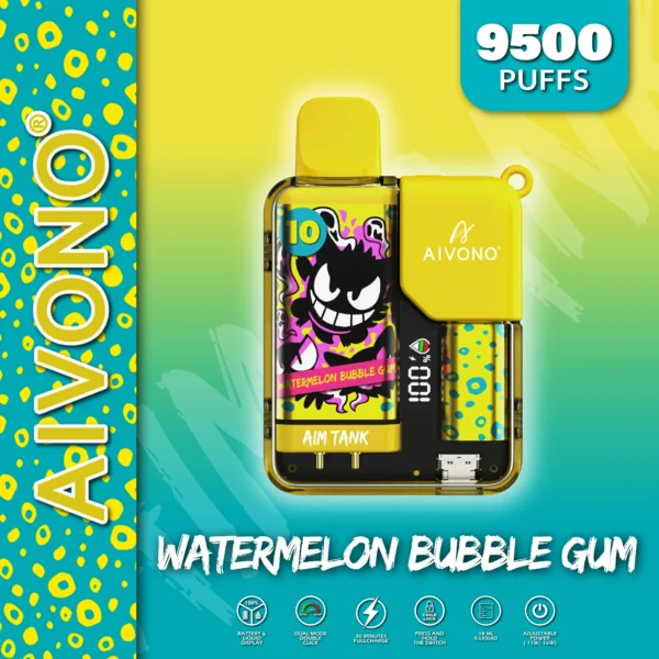 AIVONO AIM TANK 9500 Puffs 0% 2% 3% 5% Vapes desechables recargables con bajo contenido de nicotina Compra a granel - HelpVape - 13