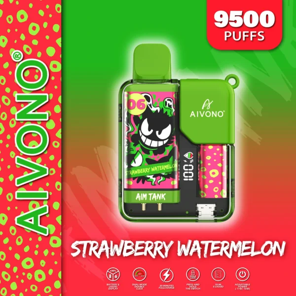 AIVONO AIM TANK 9500 Puffs 0% 2% 3% 5% Vapes desechables recargables con bajo contenido de nicotina Compra a granel al por mayor - HelpVape - 15
