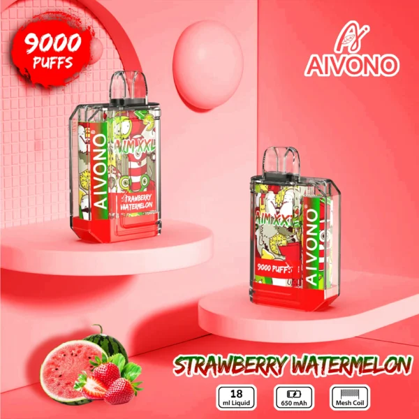 AIVONO AIM XXL 9000 Puffs 0% 2% 3% 5% Перезаряжаемые одноразовые ручки для электронных сигарет с низким содержанием никотина. Купить оптом - HelpVape - 7