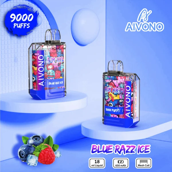 AIVONO AIM XXL 9000 Puffs 0% 2% 3% 5% Перезаряжаемые одноразовые ручки для электронных сигарет с низким содержанием никотина Купить оптом - HelpVape - 6