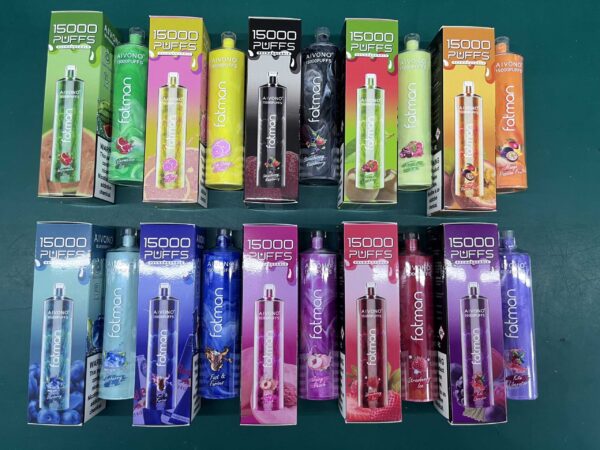 AIVONO FATMAN 15000 Rookwolken 0% 2% 3% 5% Oplaadbare wegwerpvapes-pen met laag nicotinegehalte in bulk Koop groothandel - HelpVape - 2