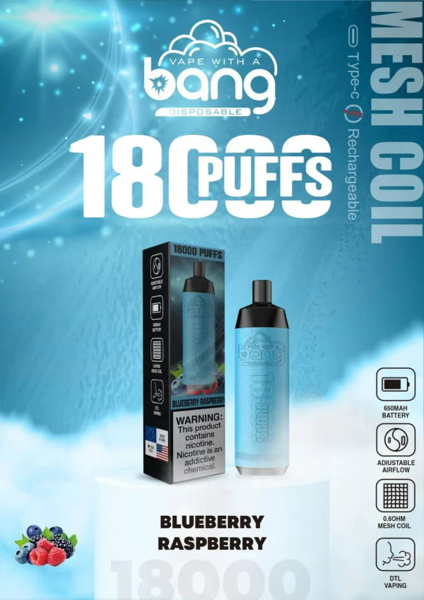 Bang Crown Bar 18000 Puffs 0% 2% 3% 5% Penna per vaporizzatori usa e getta ricaricabile a basso contenuto di nicotina all'ingrosso Acquista all'ingrosso - HelpVape - 17