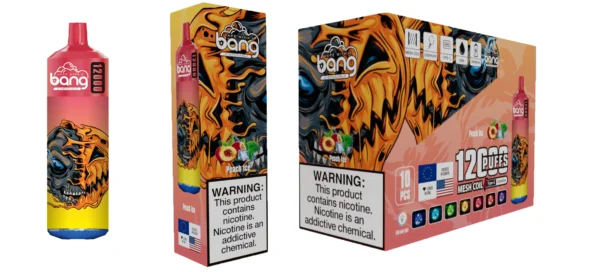 Bang 12000 Puffs 0% 2% 3% 5% Low Nicotine Rechargeable Disposable Vapes Pen Bulk Buy Wholesale - HelpVape - 4