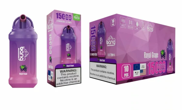 Bang 15000 Puffs 0% 2% 3% 5% Перезаряжаемые одноразовые ручки для электронных сигарет с низким содержанием никотина, оптовая покупка оптом - HelpVape - 8