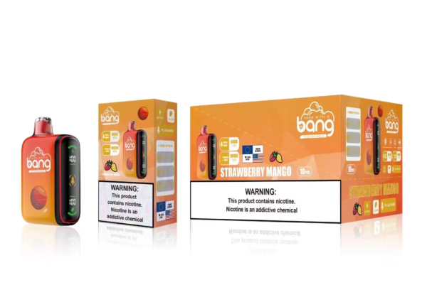 Bang 18000 Puffs Dual Mesh Digital Box 0% 2% 3% 5% Penna per vaporizzatori usa e getta ricaricabile a basso contenuto di nicotina all'ingrosso Acquista all'ingrosso - HelpVape - 6