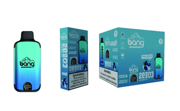 Bang Vape 20000 Puffs Dual Mesh 0% 2% 3% 5% Low Nicotine LED display Rechargeable Bulk Buy Disposable Vape Pen Wholesale - HelpVape - 2