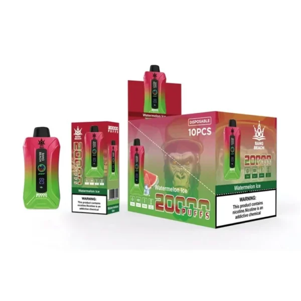 Bang Beach 20000 Puffs 0% 2% 3% 5% Перезаряжаемые одноразовые вейпы с низким содержанием никотина, оптовая покупка оптом - HelpVape - 5