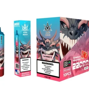Bang Beach 22000 Puffs 0% 2% 3% 5% Alacsony nikotintartalmú újratölthető tömeges vásárlás Eldobható Vape Pen nagykereskedés - HelpVape - 13